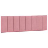  Jastuk za uzglavlje Hanko ružičasti 160 cm baršunasti | shoptok.hr