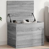 vidaXL Škatla za shranjevanje siva sonoma 60x42x46 cm inženirski les Cene