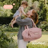 Doomoo torba za previjanje Fluffy - Corduroy Pink | shoptok.hr