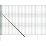  Ograda od žičane mreže zelena 1,8 x 10 m od pocinčanog čelika | shoptok.hr