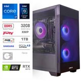 MEGA Računalnik MT S7X GAMER i7-13700/RTX4070/32GB-DDR5/1TB-4.0/750W/Win11Home/črna RGB, (20999620) Cene