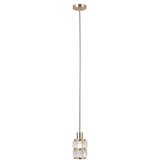  ITALUX PND-40668-1-HBR - Luster na sajli ALMA 1xE27/40W/230V zlatna | Eponuda.com