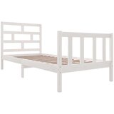  Za krevet od masivne borovine bijeli 90 x 200 cm | shoptok.hr