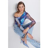 Trendyol Bodysuit - Blue - Slim fit Cijene