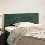  Posteljno vzglavje temno zeleno 100x5x78/88 cm žamet, (20738654) | Shoptok.si