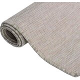  tepih ravnog tkanja 80 x 150 cm svijetlo sivi | shoptok.hr