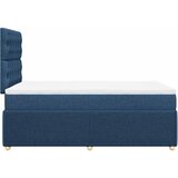  Krevet s oprugama i madracem plavi 120 x 200 cm od tkanine | shoptok.hr