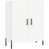  Visoka komoda bijela 69,5x34x180 cm konstruirano drvo Slike