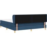  Krevet s uzglavljem i madracem - Plavi 180x200 cm Tkanina | shoptok.hr