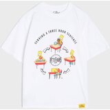 Sinsay Pamučna oversize majica s printom The Simpsons | shoptok.hr