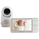Kikka Boo video baby monitor Rhen, 5" ekran, kamera 720p, noćni vid, bež | shoptok.hr