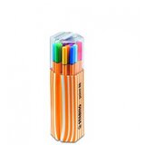 Stabilo Stabi flomaster "Point 88 Twin Pack", 0,4 mm, 20 barv, plastična škatla | Shoptok.si