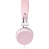 Streetz H300 Slušalke z mikrofonom, zložljive, 3,5 mm priključek, 1 gumb daljinski, 1,5 m, roza | Shoptok.si