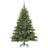 vidaXL Umestno božično drevo med 150 LED Zelena 120 cm PE in PVC | Shoptok.si