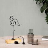 Atelier Del Sofa dekorativna figura stork, 20x40x4 cm, crna Cene