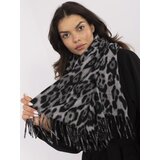 Fashionhunters Scarf-AT-SZ-1-892.39P-Grey-Black | Shoptok.si