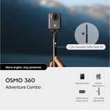 Dji Osmo 360 Adventure Combokamera,1/1.3" CMOS s f/2.8, USB-C PD punjenje,1770 mAh | Eponuda.ba
