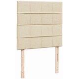  Krevet s oprugama i madracem krem 90 x 200 cm od tkanine | shoptok.hr