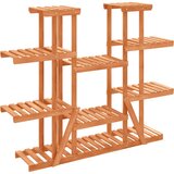  Stalak za cvijeće 110 x 25 x 110,5 cm od masivne jelovine | shoptok.hr