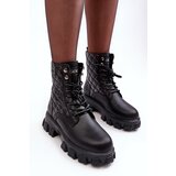 GOE Leather Ankle Boots Brogues Flat Heel Cene