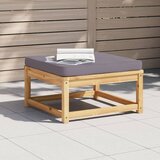 Maison Chic Vrtni stolček - Vrtni stoli za noge z blazino trden akacijev les JS1051, (21878626) | Shoptok.si