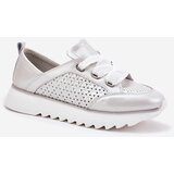 S. BARSKI Women's Leather Sneakers On A Platform D&A | Shoptok.si