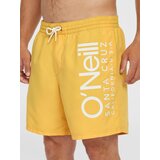 O'neill Kratke kopalne hlače 'Original Cali 16' rumena / bela | Shoptok.si