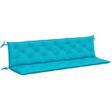  Jastuci za vrtnu klupu 2 kom tirkizni 200x50x7 cm od tkanine | Eponuda.com