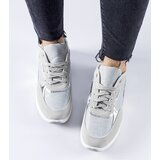 Gemre Gray Glitter Roganzuolo Sneakers | Shoptok.si