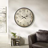 Ambia Home STENSKA URA večbarvno 80 cm | Shoptok.si