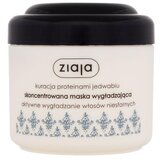 Ziaja Silk Proteins Concentrated Smoothing Hair Mask gladilna maska za lase s proteini svile 200 ml za ženske | Shoptok.si