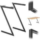 KADAX Kovinske noge za mize, pisalne mizice, klubske mizice, Loft, industrijske, 2 kosa, 53x79 cm, (5000360315) Cene