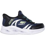Skechers Superge 'METEOR-LIGHTS-BRISK' mornarska / svetlo siva / neonsko zelena / črna | Shoptok.si