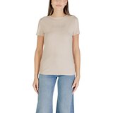 Guess Majice s kratkimi rokavi BRIANA SS T-SHIRT V3BI11 J1314 Bež u