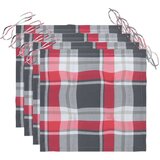  Zunanji jedilni stoli z blazinami 3 kosi trden akacijev les, (20660487) | Shoptok.si