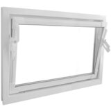  Kletno okno z IZO steklom (80 x 60 cm, Bela) | Shoptok.si