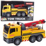Kamion sa dizalicom za igru TOW - crveno/žuti | shoptok.hr