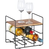 Wenko stalak za 6 boca vina s policom od bambusa Loft | shoptok.hr