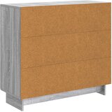  Kreveta Siva sonoma 89 x 34,5 x 80 cm Konstruirano drvo | shoptok.hr