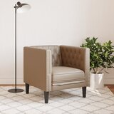  Chesterfield sofa fotelja cappuccino umjetna koža | Eponuda.com
