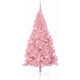  Umjetno predsvijetljeno božićno drvce Ružičasta 240 cm PVC | shoptok.hr