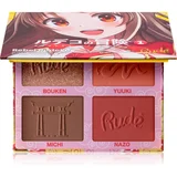 Rude Cosmetics Manga Face Palette večnamenska paleta za obraz odtenek Rebel Rudeko 11.2 g