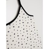 Sinsay Pamučna majica na naramenice | shoptok.hr