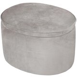 Roba Svetlo siv žameten otroški tabure Lil Sofa – Cene