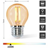 Aigostar led sijalica G45 E27/6W/230V 2200K | Eponuda.com
