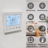 KETOTEK pametni wifi termostat za plinski kotel združljiv z alexa / google home odprta embalaža | Shoptok.si
