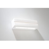 Sollux SL.0231 - zidno svetlo vega line 1xE27/60W/230V bela | Eponuda.com