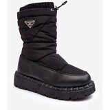Boto Women's snow boots with thick sole black Lureta | Shoptok.si