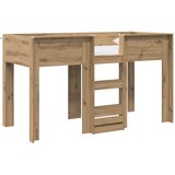  Krevet na kat za djecu s pohranom Umjetnički hrast 75 x 190 cm | shoptok.hr