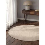 Vikosa Kremno bela ročno tkana volnena okrogla preproga ø 120 cm Arcura – | Shoptok.si
